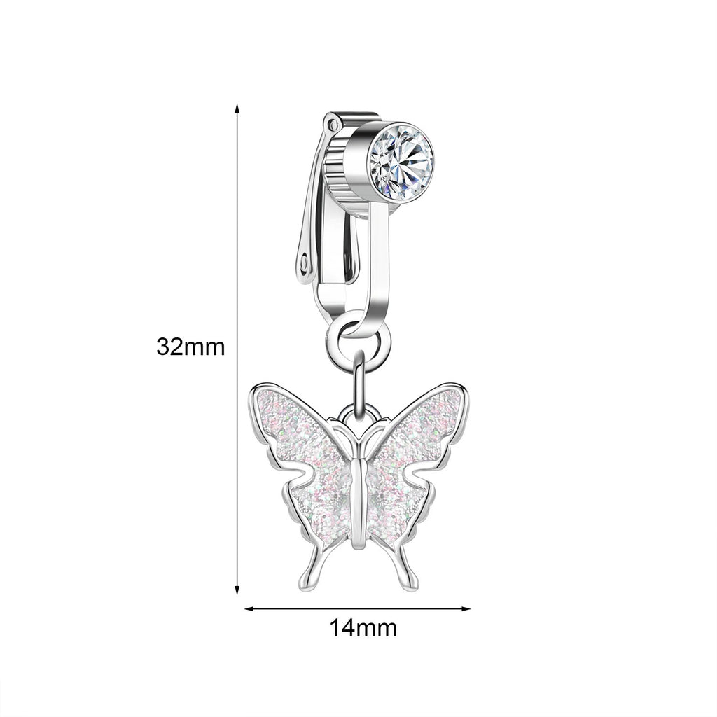 Clip-On Belly Button Piercing