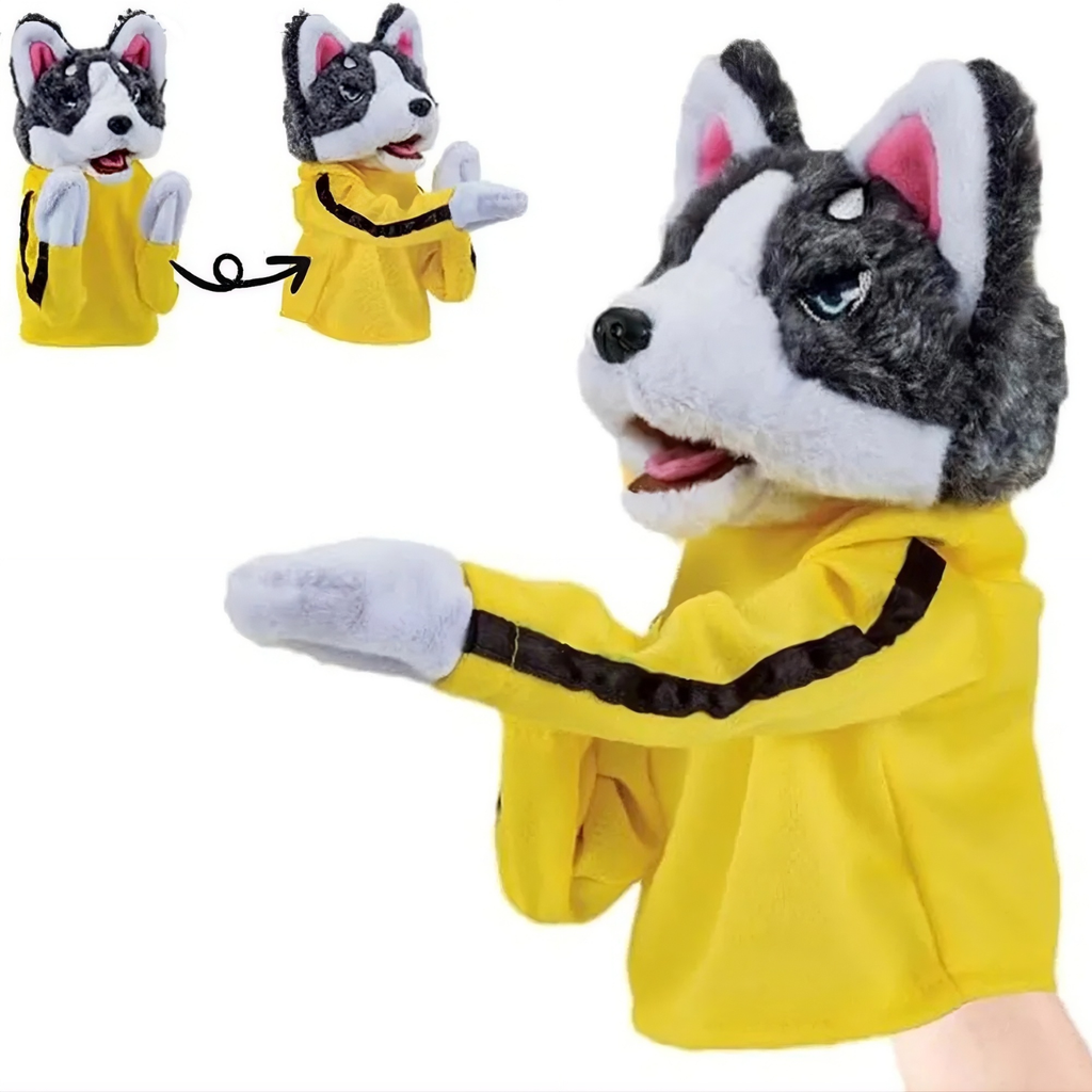 Boxing Husky Hand Puppet