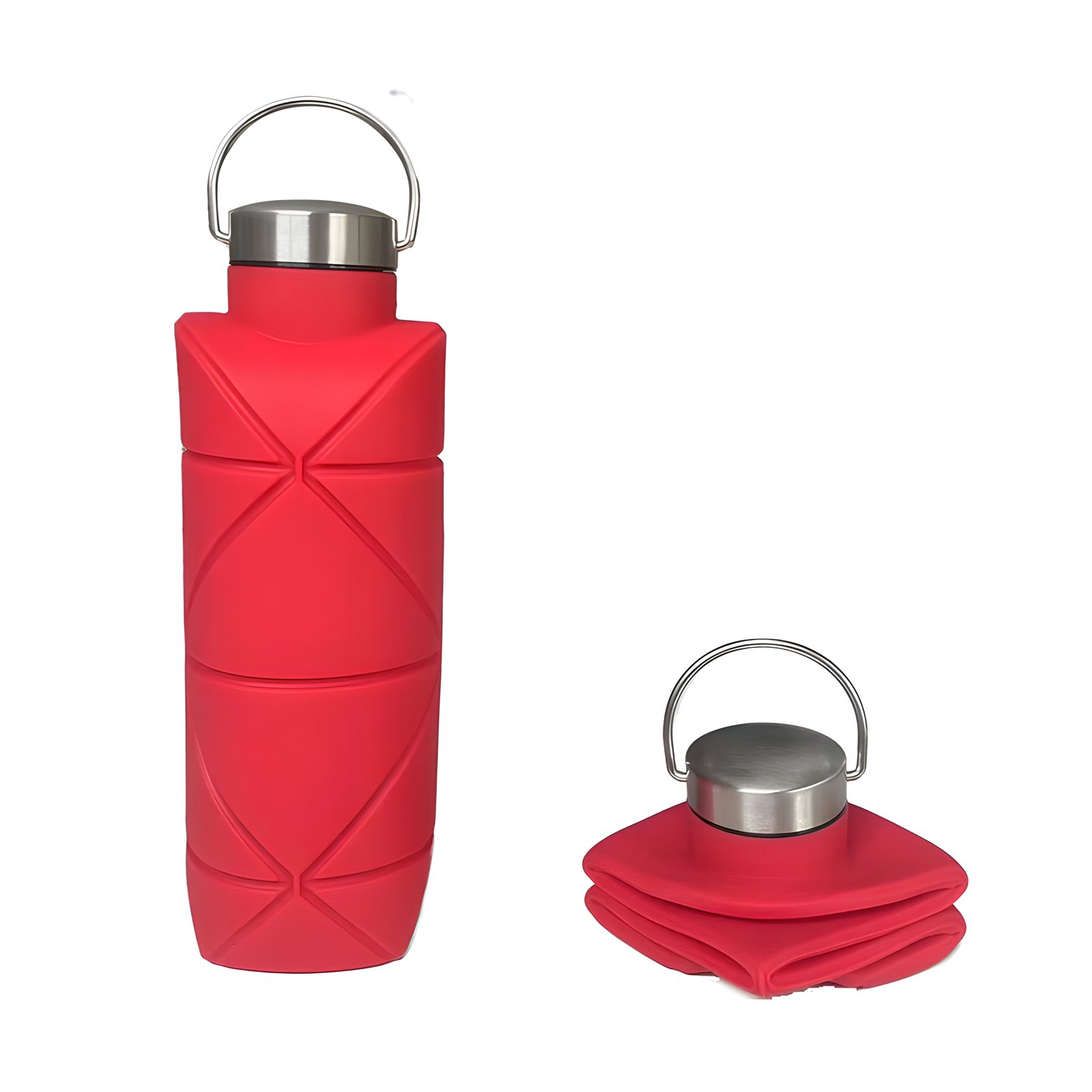 750ml Foldable Silicone Water Bottle