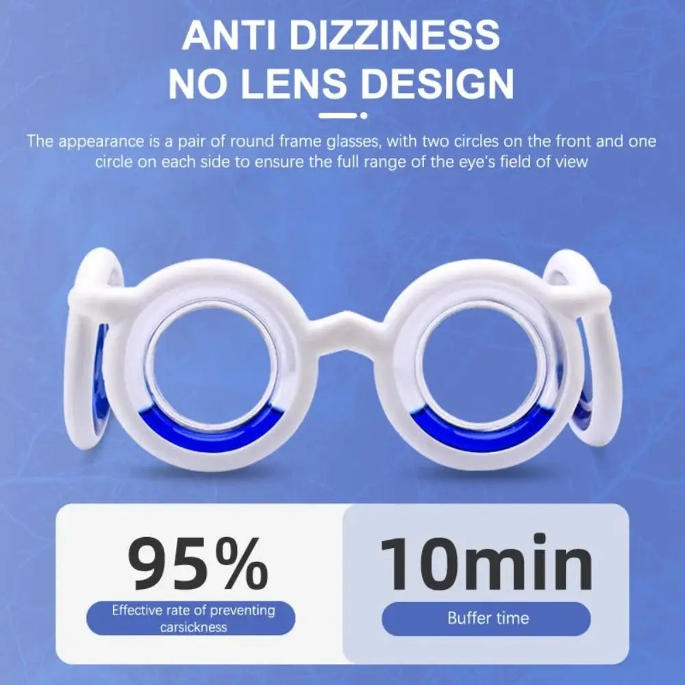 Glasses Against Motion Sickness