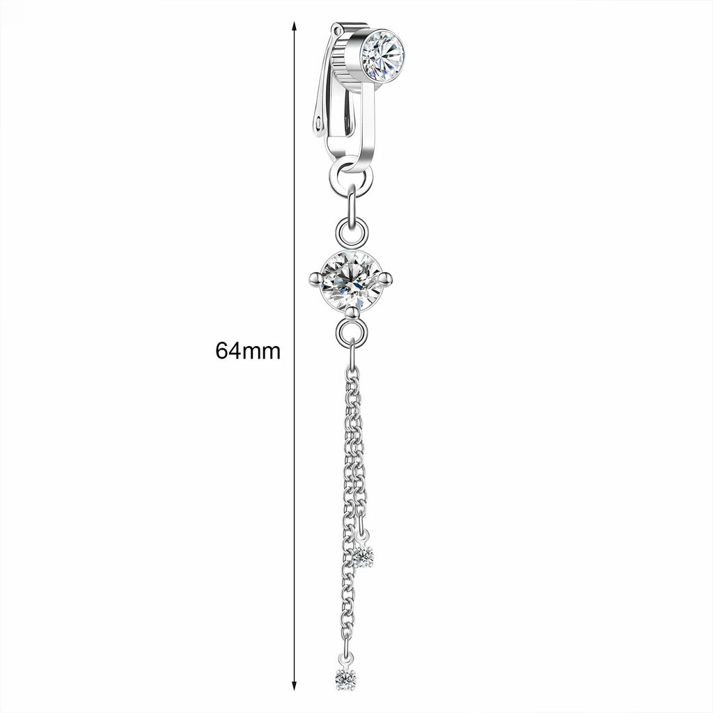 Clip-On Belly Button Piercing