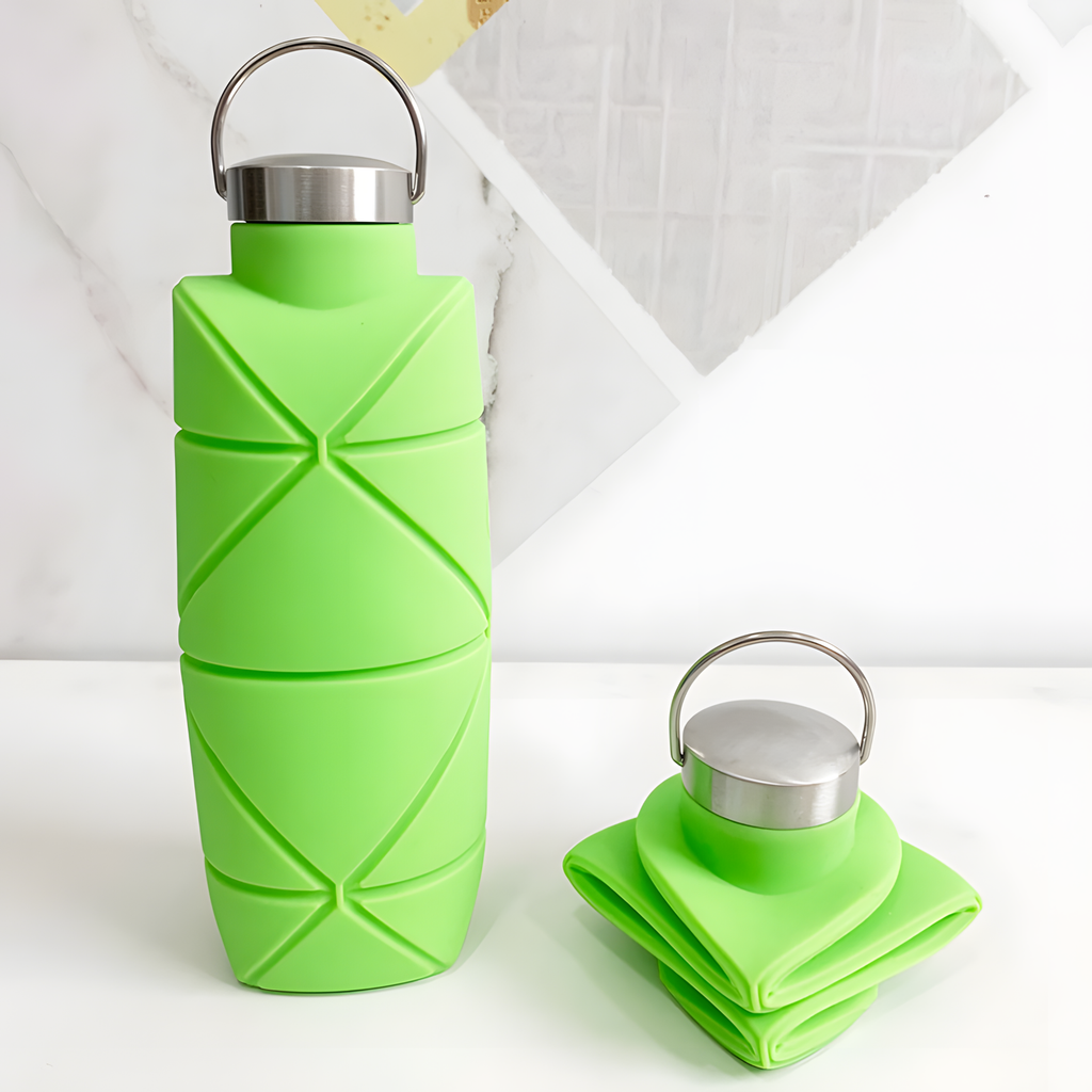 750ml Foldable Silicone Water Bottle