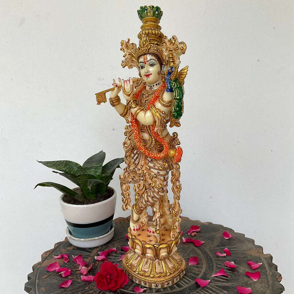 Marble Handmade Load Krishna
