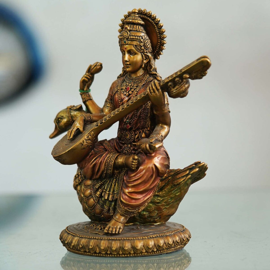 Saraswati, the Hindu Goddess of Knowledge and the Arts