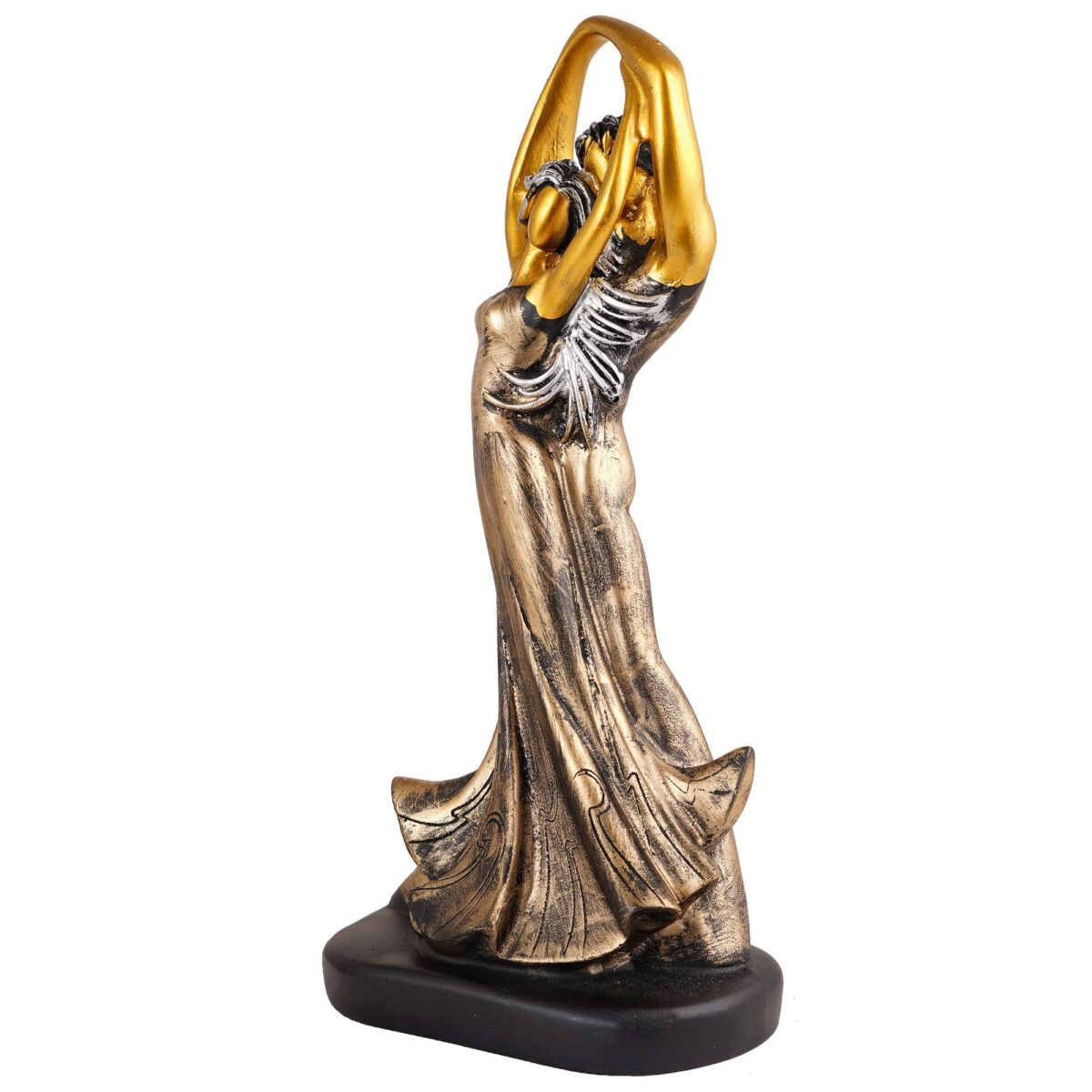 Couples symbolizes true love, Romantic Gift Showpieces brown Golden
